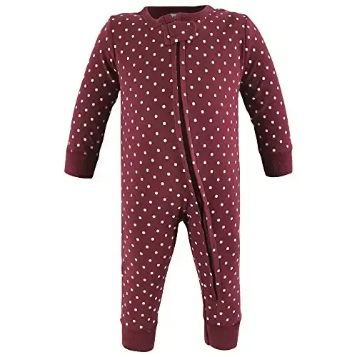 Hudson Baby Unisex Baby Cotton Sleep and Play - 4