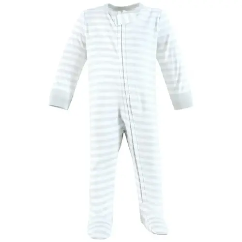 Hudson Baby Unisex Baby Cotton Sleep and Play - 4