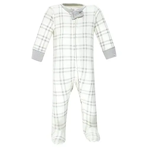 Hudson Baby Unisex Baby Cotton Sleep and Play - 3