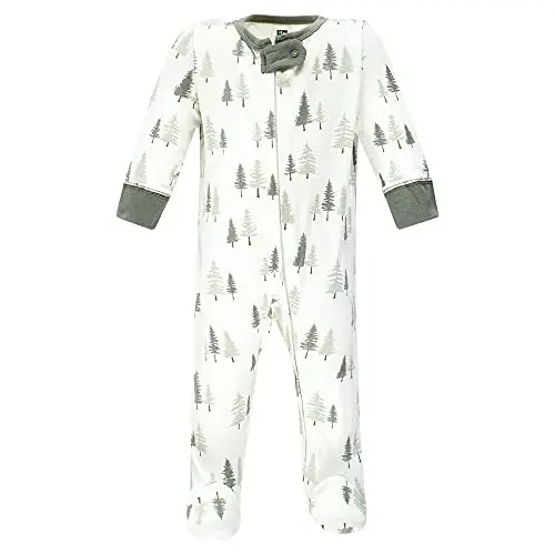 Hudson Baby Unisex Baby Cotton Sleep and Play - 4