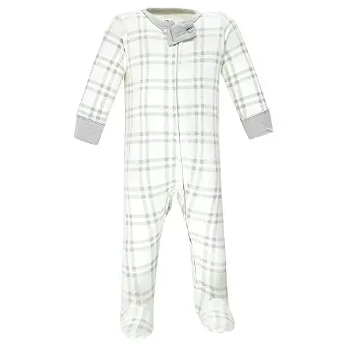 Hudson Baby Unisex Baby Cotton Sleep and Play - 3