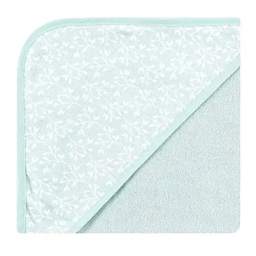 Hudson Baby Unisex Baby Cotton Rich Hooded Towels, Enchanted Forest, One Size - MODAZONE (1)