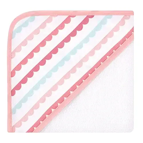 Hudson Baby Unisex Baby Cotton Rich Hooded Towels, Llama, One Size (Pack of 2) - 3