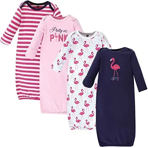 Hudson Baby Unisex Baby Cotton Gowns 