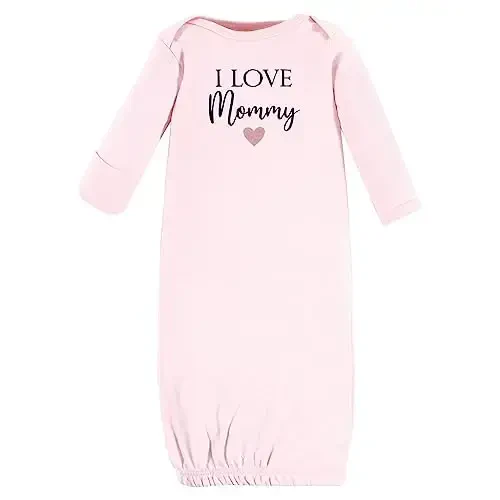 Hudson Baby Unisex Baby Cotton Gowns - 3