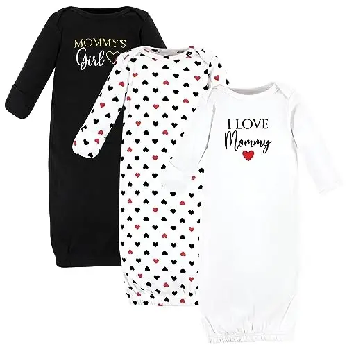 Hudson Baby Unisex Baby Cotton Gowns - BABYVISION INC.