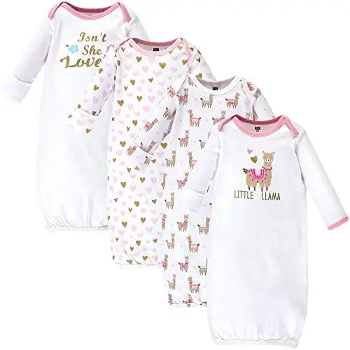 Hudson Baby unisex-baby Cotton Gowns 