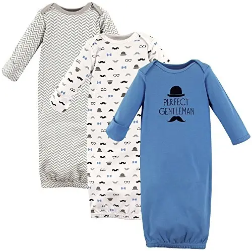 Hudson Baby unisex-baby Cotton Gowns 