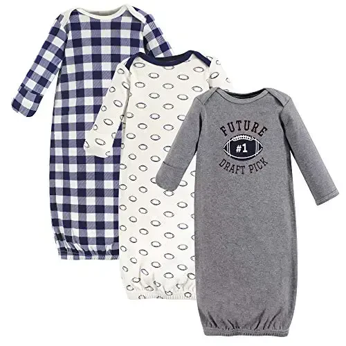 Hudson Baby Unisex Baby Cotton Gowns 
