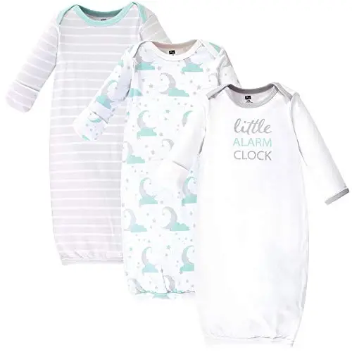 Hudson Baby Unisex Baby Cotton Gowns - BABYVISION INC.