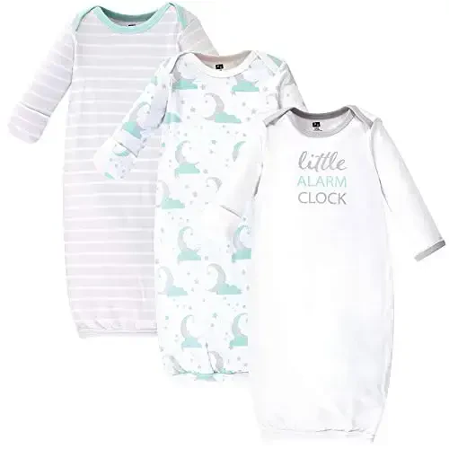 Hudson Baby Unisex Baby Cotton Gowns - 1