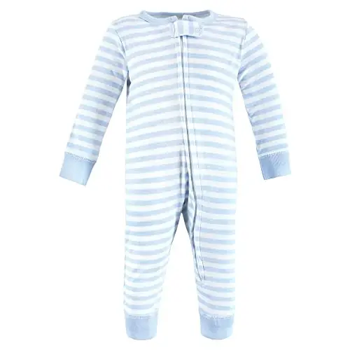 Hudson Baby Unisex Baby Cotton Sleep and Play - 4