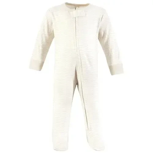 Hudson Baby Unisex Baby Cotton Sleep and Play - 4