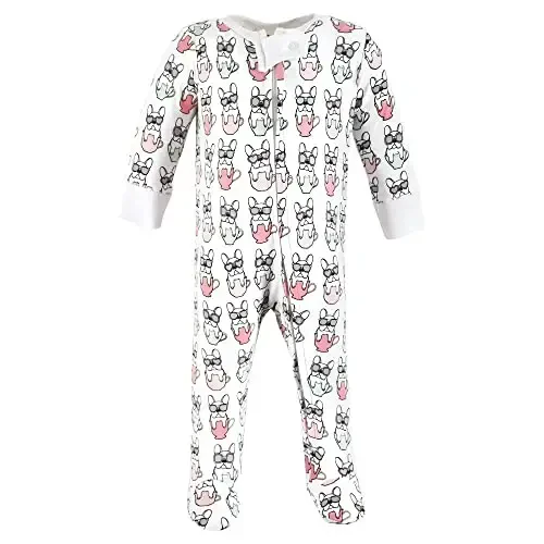 Hudson Baby Unisex Baby Cotton Sleep and Play - 3