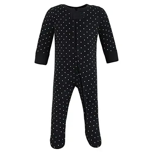 Hudson Baby Unisex Baby Cotton Sleep and Play - 4