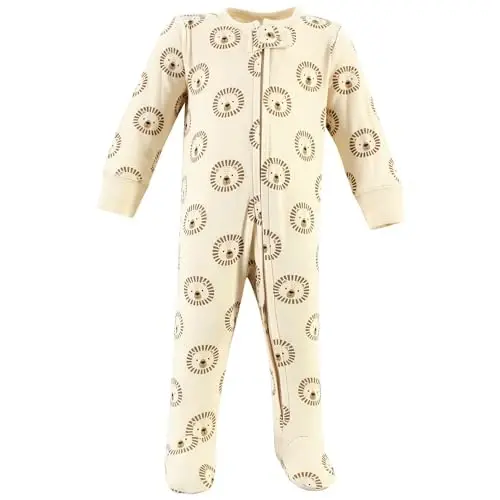 Hudson Baby Unisex Baby Cotton Sleep and Play - 3