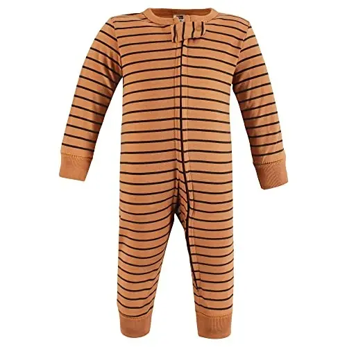 Hudson Baby Unisex Baby Cotton Sleep and Play - 4
