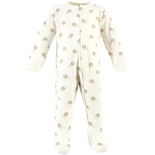 Hudson Baby Unisex Baby Cotton Sleep and Play - 5
