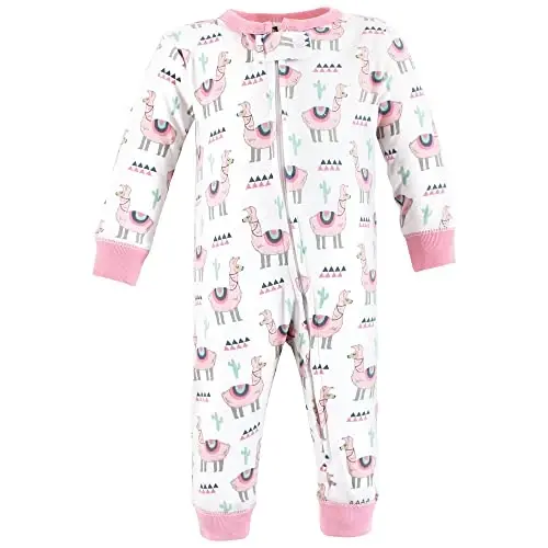 Hudson Baby Unisex Baby Cotton Sleep and Play - 3