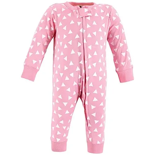 Hudson Baby Unisex Baby Cotton Sleep and Play - 4