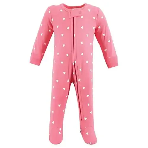 Hudson Baby Unisex Baby Cotton Sleep and Play - 4