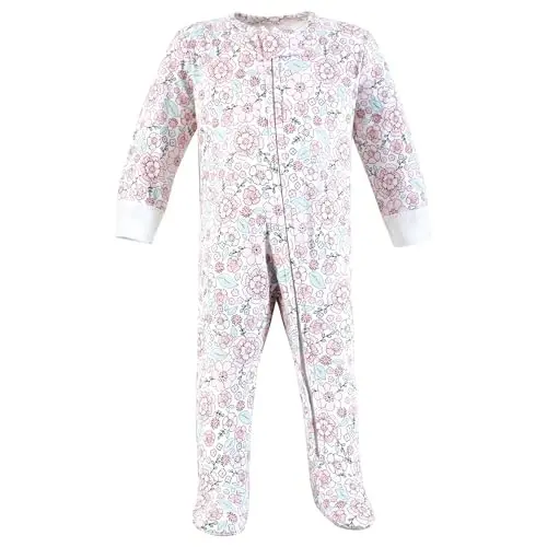 Hudson Baby Unisex Baby Cotton Sleep and Play - 3