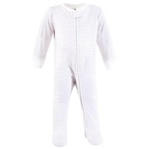 Hudson Baby Unisex Baby Cotton Sleep and Play - 4