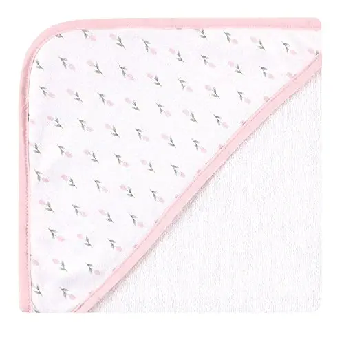 Hudson Baby Unisex Baby Cotton Rich Hooded Towels, Fawn, One Size - 2