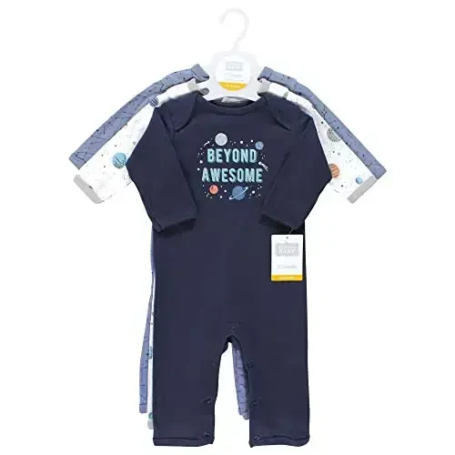 Hudson Baby unisex-child Cotton Coveralls - 2