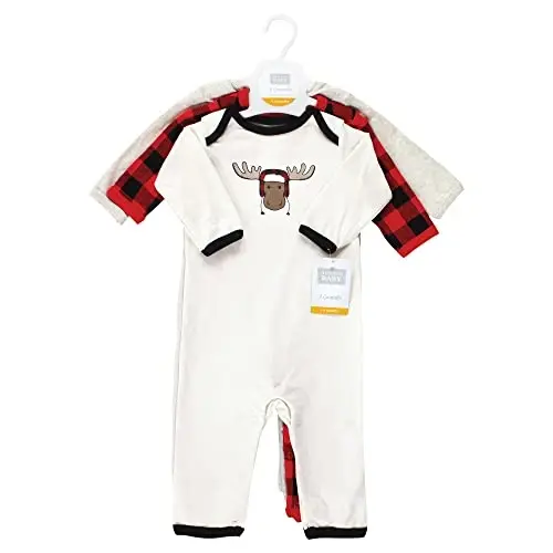 Hudson Baby unisex-child Cotton Coveralls - HUDSON BABY (1)