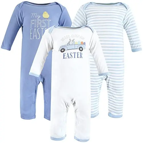 Hudson Baby unisex-child Cotton Coveralls - 1