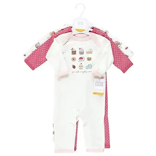 Hudson Baby unisex-child Cotton Coveralls - 2