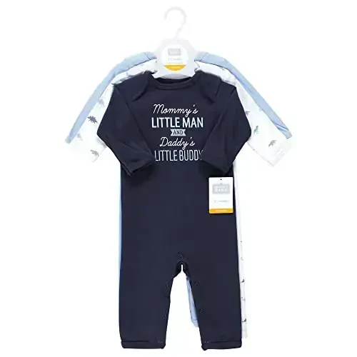 Hudson Baby unisex-child Cotton Coveralls - 2