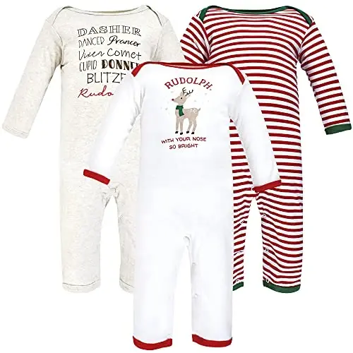 Hudson Baby unisex-child Cotton Coveralls 