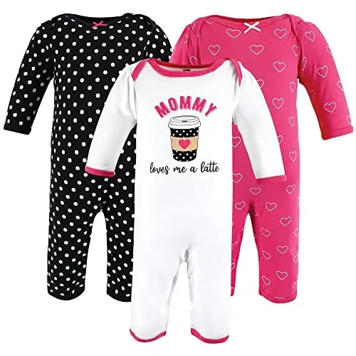 Hudson Baby unisex-child Cotton Coveralls 