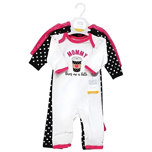 Hudson Baby unisex-child Cotton Coveralls - 2
