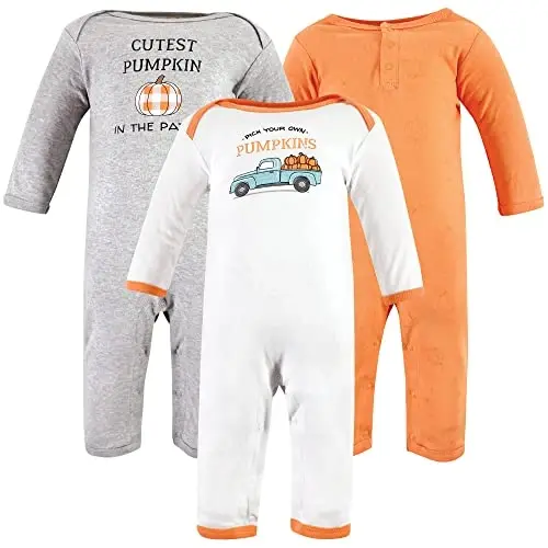 Hudson Baby unisex-child Cotton Coveralls - 1