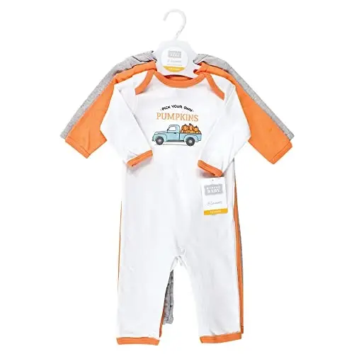 Hudson Baby unisex-child Cotton Coveralls - HUDSON BABY (1)