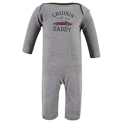 Hudson Baby unisex-child Cotton Coveralls - 3