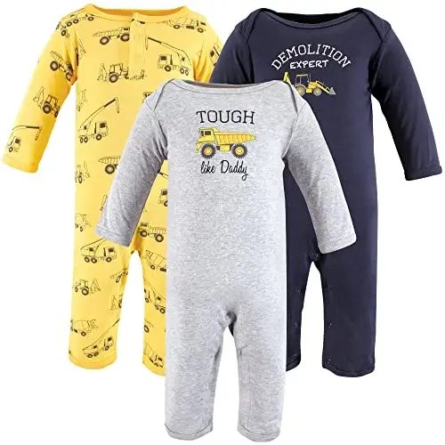 Hudson Baby unisex-child Cotton Coveralls - 1