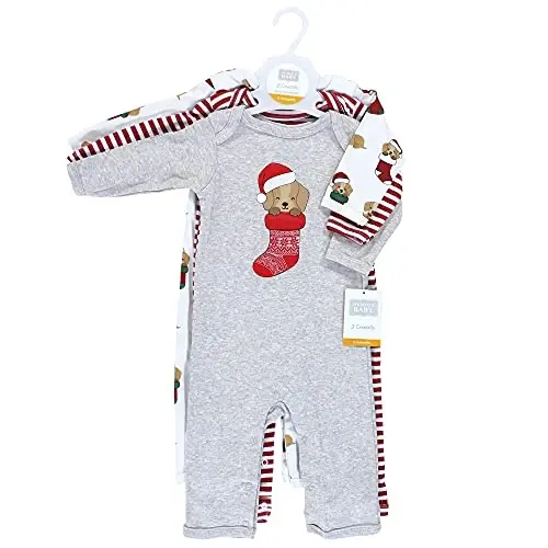 Hudson Baby unisex-child Cotton Coveralls - HUDSON BABY (1)