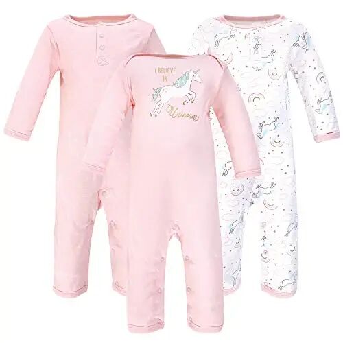Hudson Baby unisex-child Cotton Coveralls - Hudson