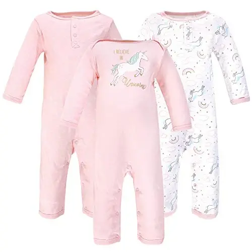 Hudson Baby unisex-child Cotton Coveralls - 1