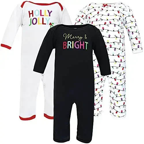 Hudson Baby unisex-child Cotton Coveralls 