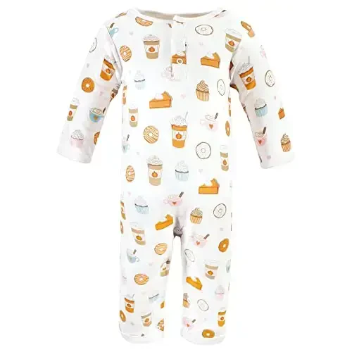 Hudson Baby unisex-child Cotton Coveralls - 4
