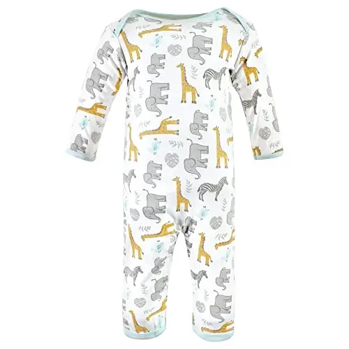 Hudson Baby unisex-child Cotton Coveralls - 5