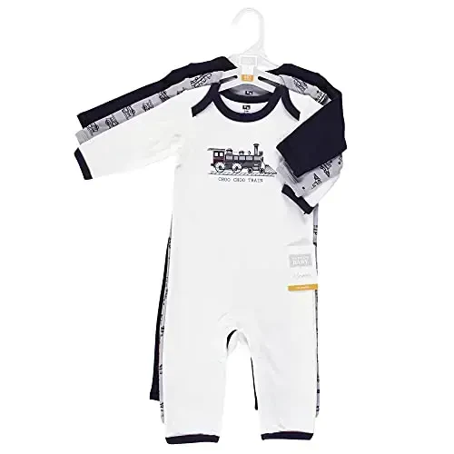 Hudson Baby unisex-child Cotton Coveralls - HUDSON BABY (1)