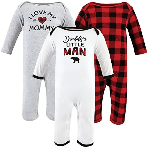 Hudson Baby хлопковые комбинезоны унисекс для детей 