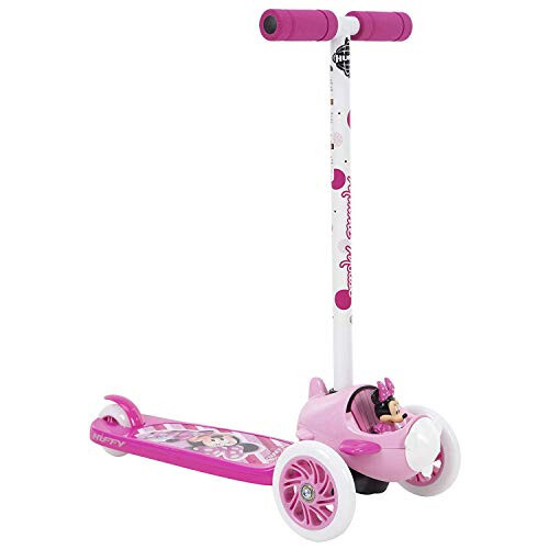 Huffy Disney Minnie Mouse Bebek Scooter, 3 Yaş ve Üzeri İçin Ideal, 3 Tekerlekli, Geniş Pembe Platformda Minnie Mouse Görselleri, Kolay Denge Scooter, Dayanıklı, Güvenli ve Rahat - 2