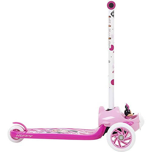 Huffy Disney Minnie Mouse Bebek Scooter, 3 Yaş ve Üzeri İçin Ideal, 3 Tekerlekli, Geniş Pembe Platformda Minnie Mouse Görselleri, Kolay Denge Scooter, Dayanıklı, Güvenli ve Rahat - 4